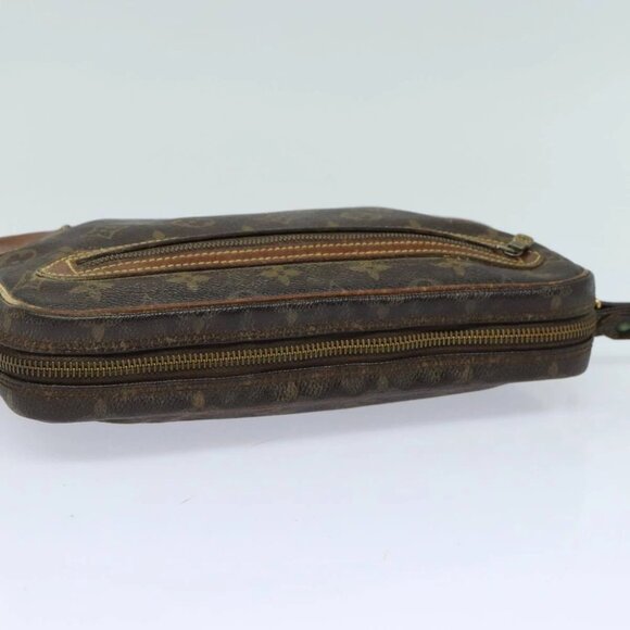 LOUIS VUITTON Monogram Marly Dragonne GM Clutch Bag M51825 LV Auth 82837 - Picture 7 of 16